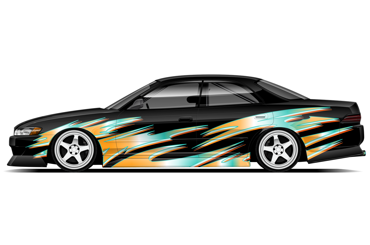 THE ATSUI - SUNBURST - UNIVERSAL PRINTED LIVERY