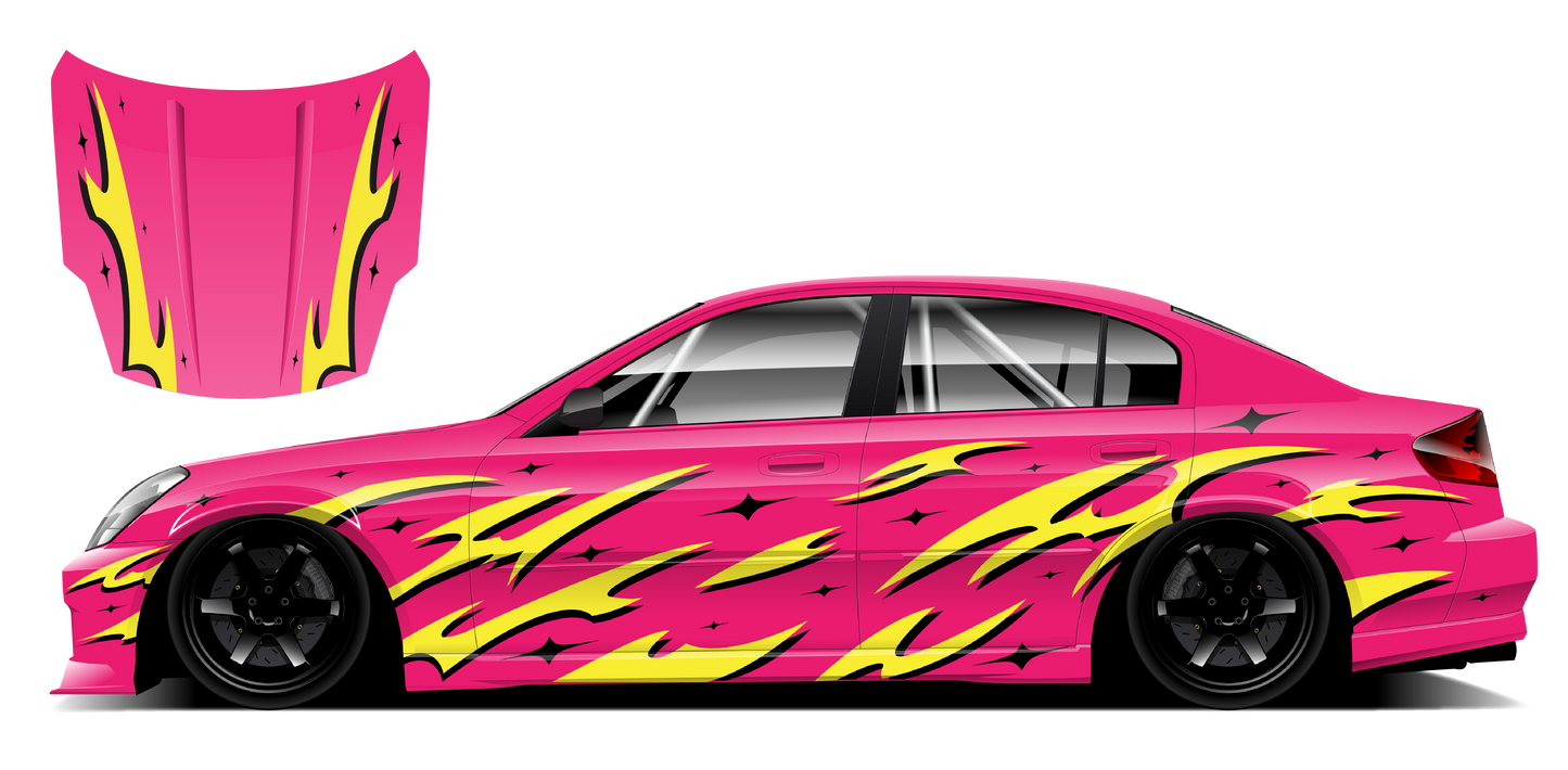 THE KAZE - UNIVERSAL CUSTOMIZABLE LIVERY