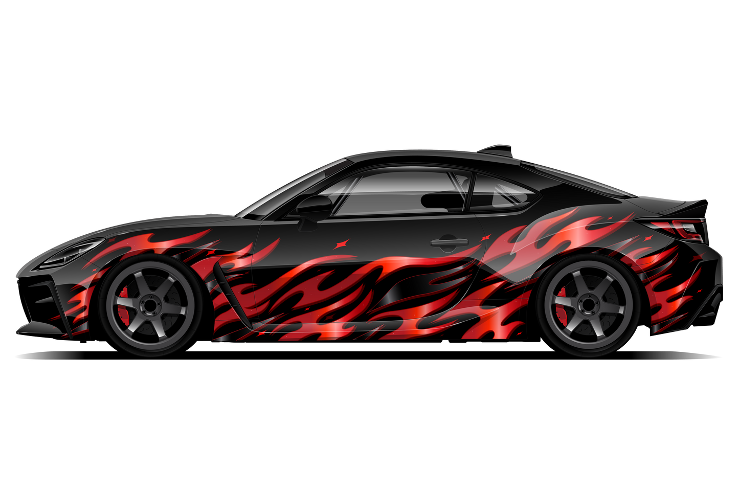 THE ROKU - CRIMSON - UNIVERSAL PRINTED LIVERY