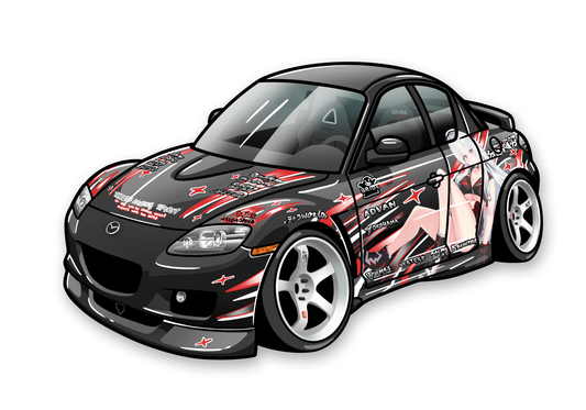 RX8 贴纸 - 限量 CS2