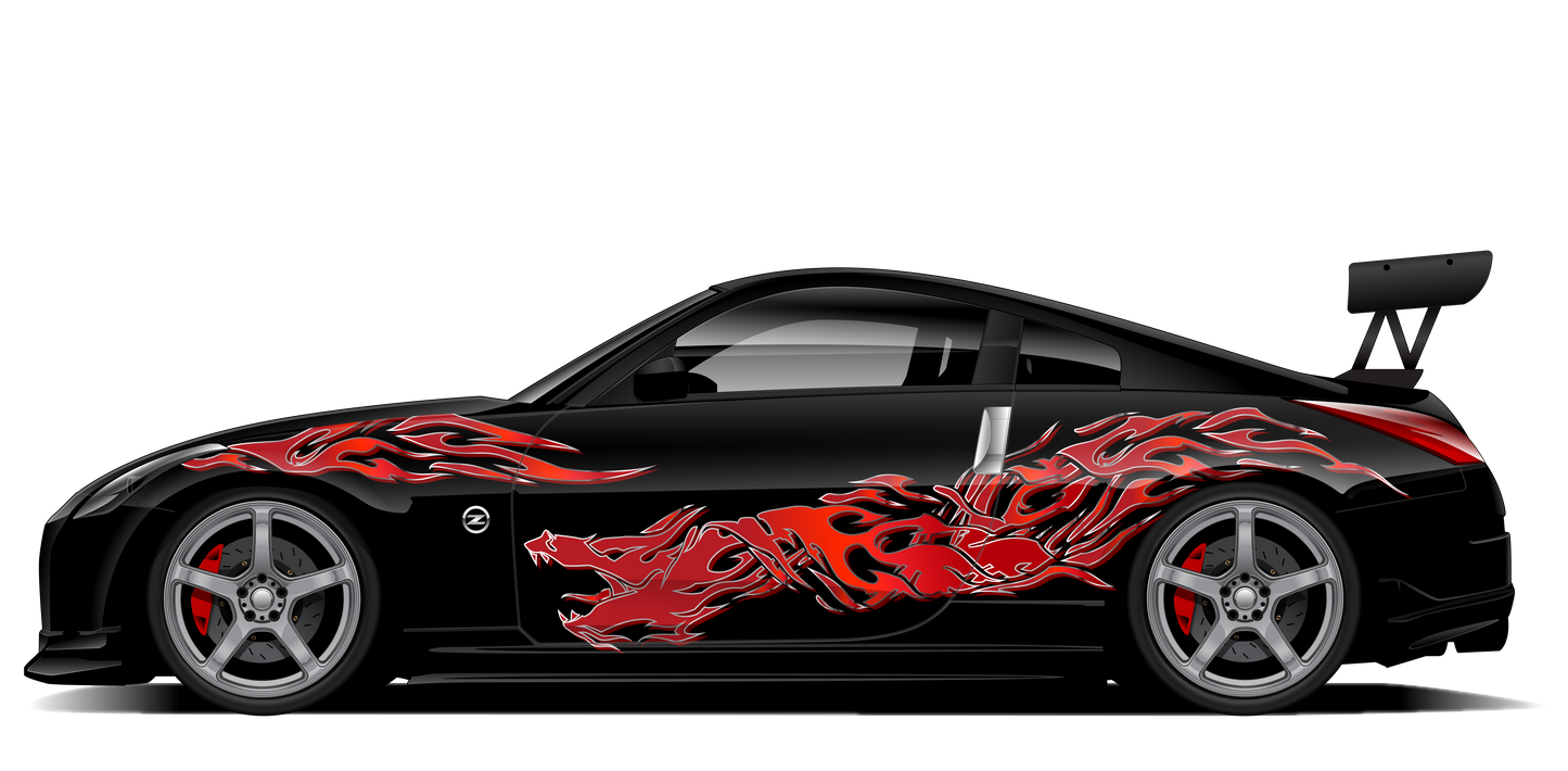 THE TATSU - BLOOD FLASH - UNIVERSAL PRINTED LIVERY