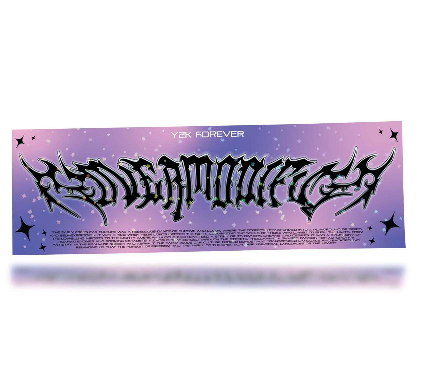 FOREVER Y2K SLAP - STAR HOLO