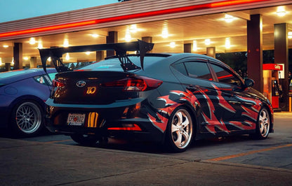Hyundai Elantra with Sora livery. Drift livery for cars.