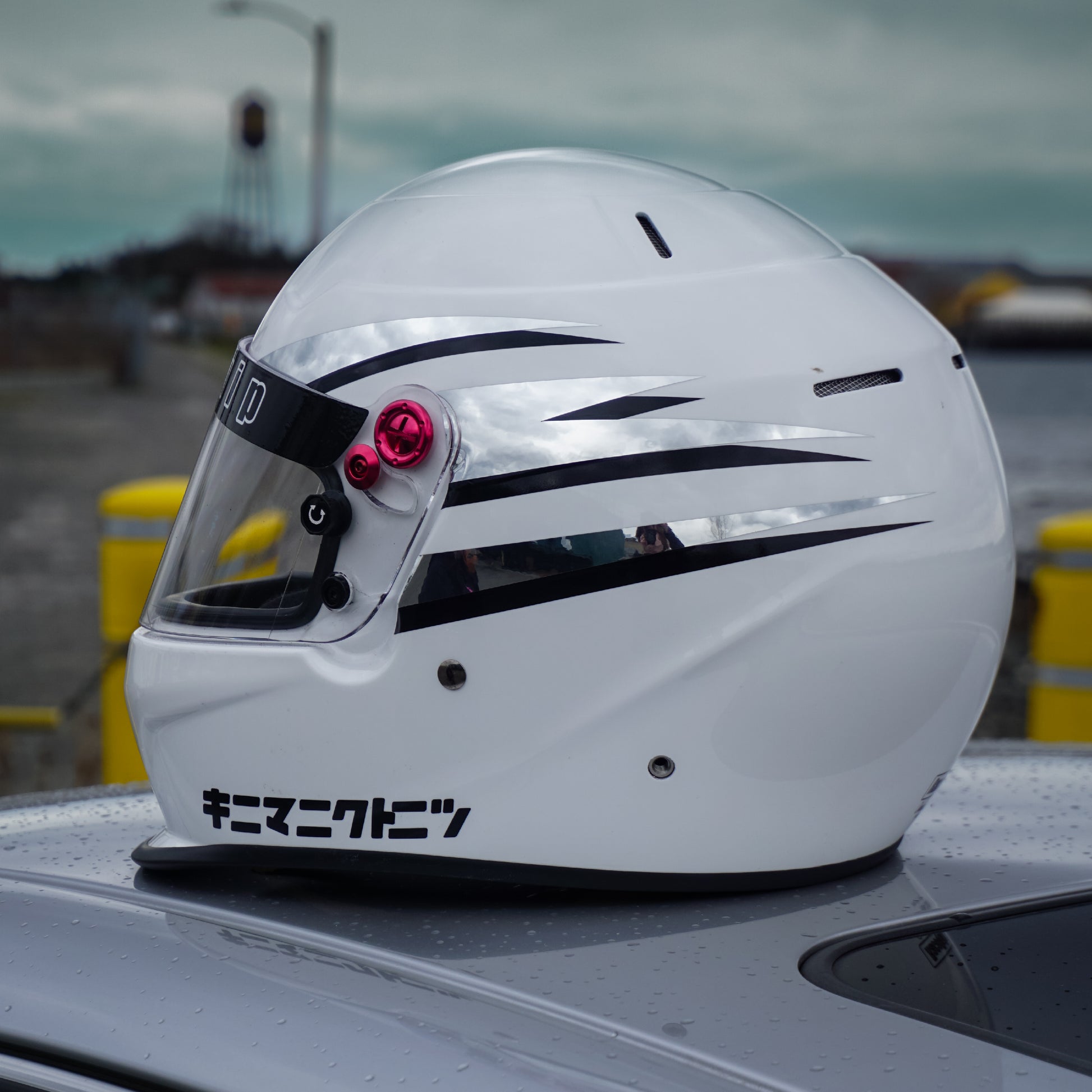 Helmet Graphics for drifting. Motorsports helmet decals and stickers.