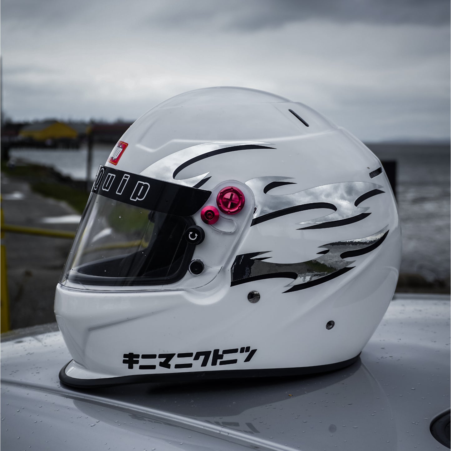Helmet Graphics for drifting. Motorsports helmet decals and stickers.