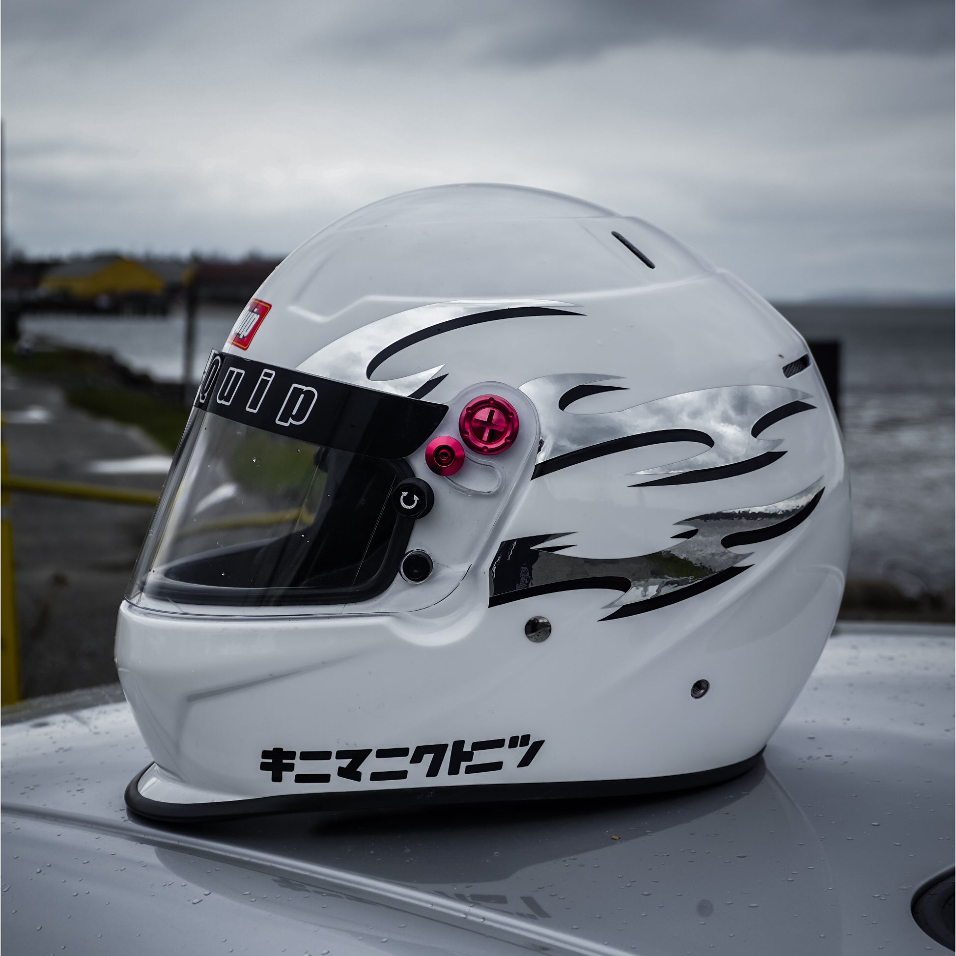 Helmet Graphics for drifting. Motorsports helmet decals and stickers.