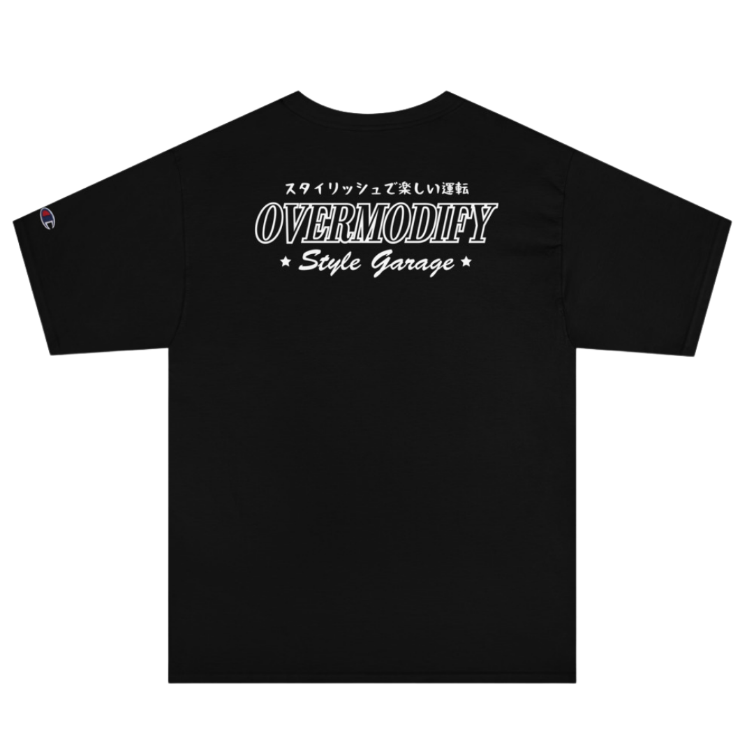 OVERMODIFY STYLE GARAGE T-SHIRT