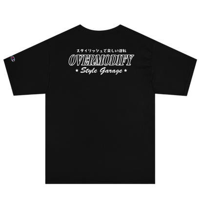 OVERMODIFY STYLE GARAGE T-SHIRT