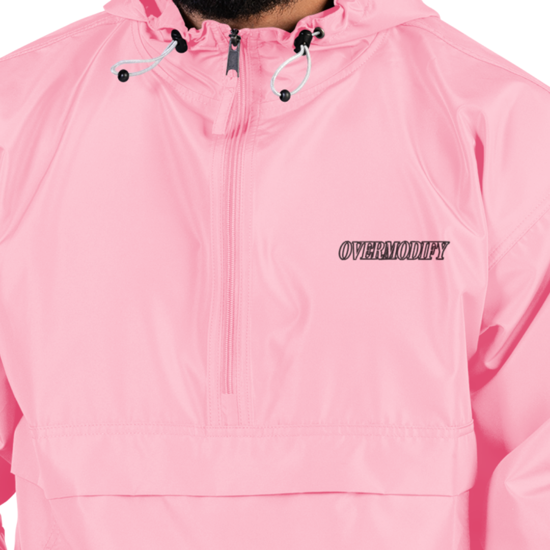 OVERMODIFY PINK WINDBREAKER