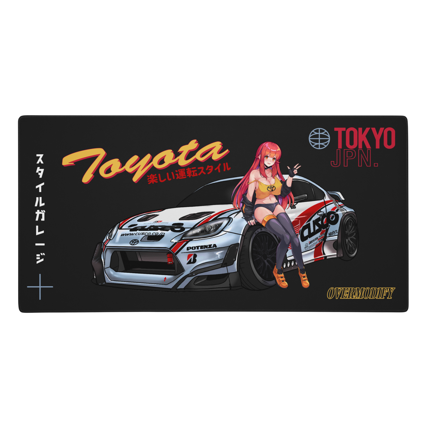 TOYOTA LUCKY DRIVERS CLUB DESK MAT