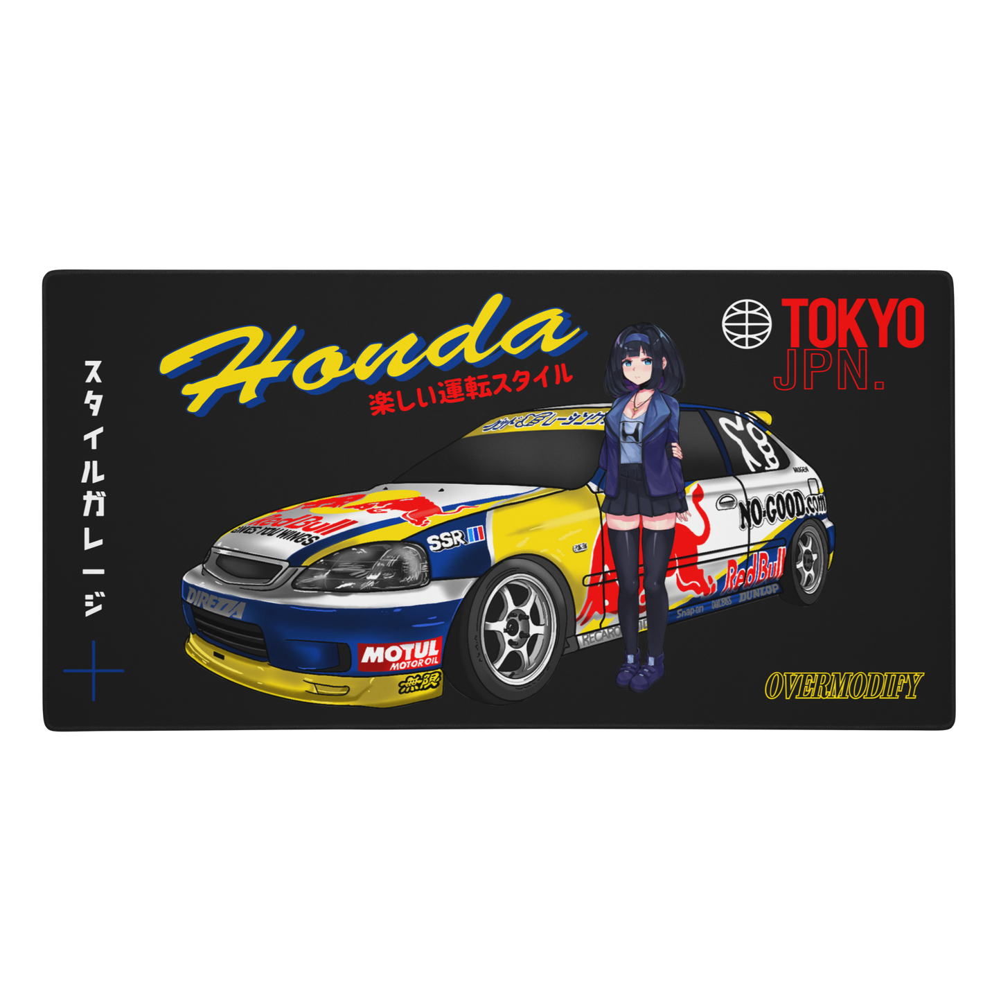 HONDA LUCKY DRIVERS CLUB DESK MAT