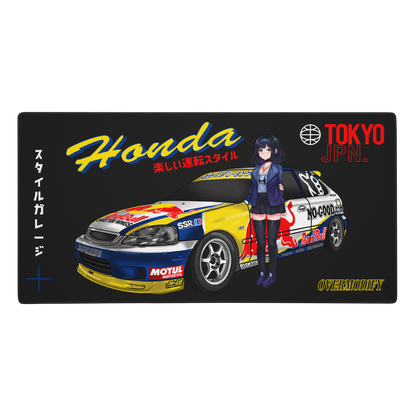 HONDA LUCKY DRIVERS CLUB DESK MAT