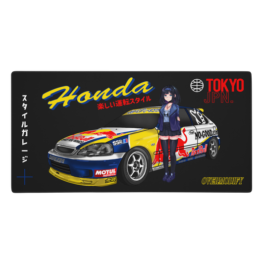 HONDA LUCKY DRIVERS CLUB DESK MAT