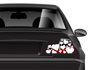 HEART DECALS