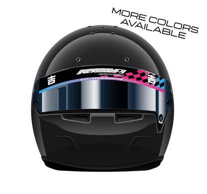 OVERMODIFY HELMET VISOR DECAL
