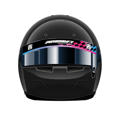 OVERMODIFY HELMET VISOR DECAL
