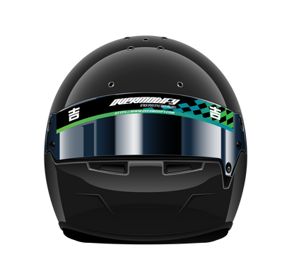 OVERMODIFY HELMET VISOR DECAL