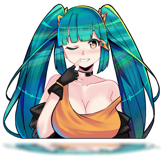 GENI - HYUNDAI WAIFU SECRET HOLO PEEKER