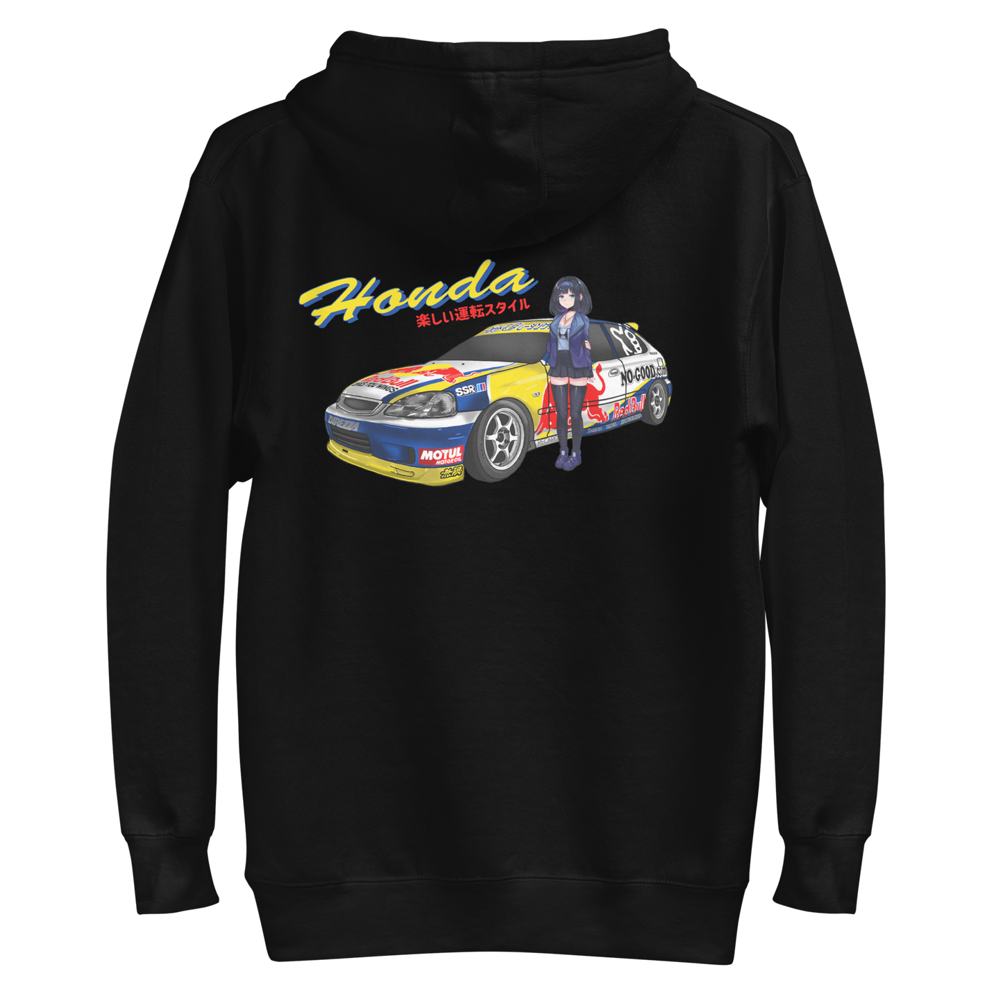 HONDA LUCKY DRIVERS CLUB HOODIE